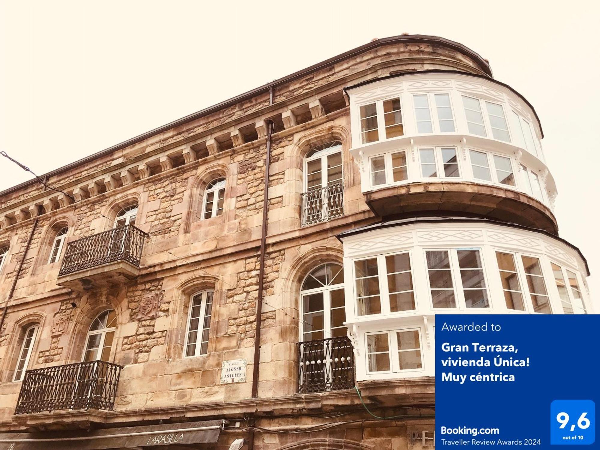 Ferienwohnung Gran Terraza, Vivienda Unica! Muy Centrica Torrelavega Exterior foto